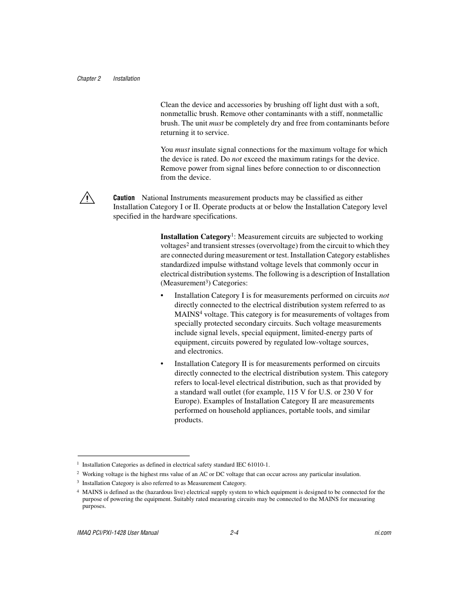 National Instruments PXI-1428 User Manual | Page 16 / 46