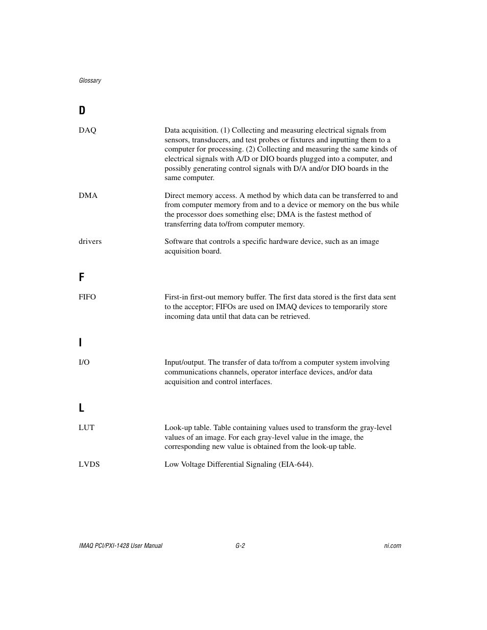 National Instruments PXI-1428 User Manual | Page 40 / 46