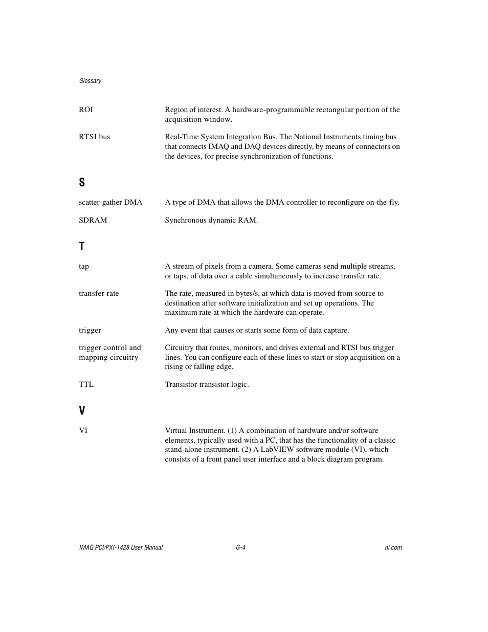 National Instruments PXI-1428 User Manual | Page 42 / 46