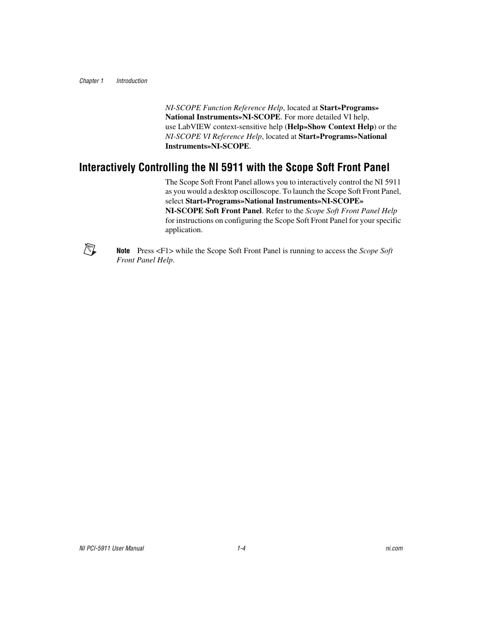 National Instruments NI PCI-5911 User Manual | Page 14 / 51