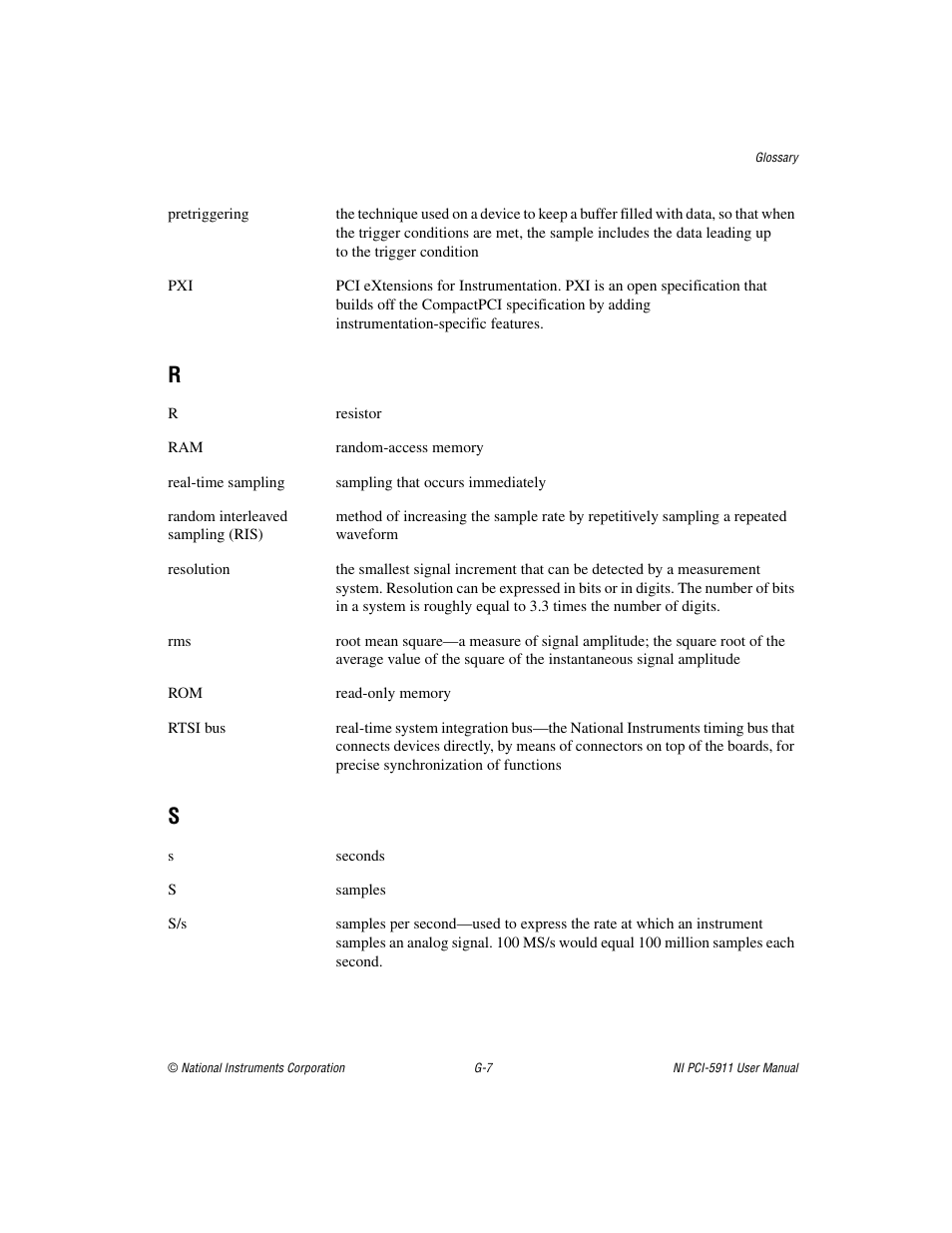 National Instruments NI PCI-5911 User Manual | Page 45 / 51