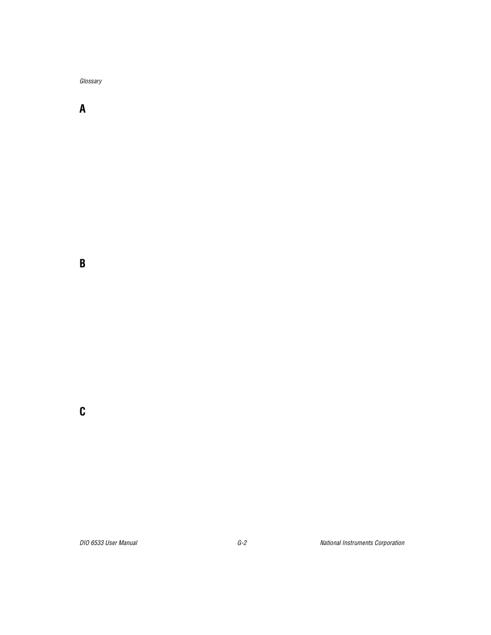 National Instruments DIO 6533 User Manual | Page 110 / 125