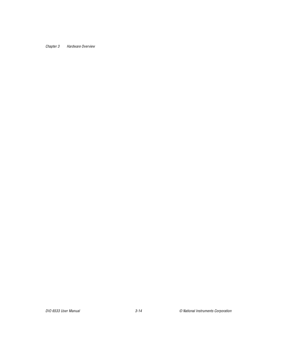 National Instruments DIO 6533 User Manual | Page 43 / 125