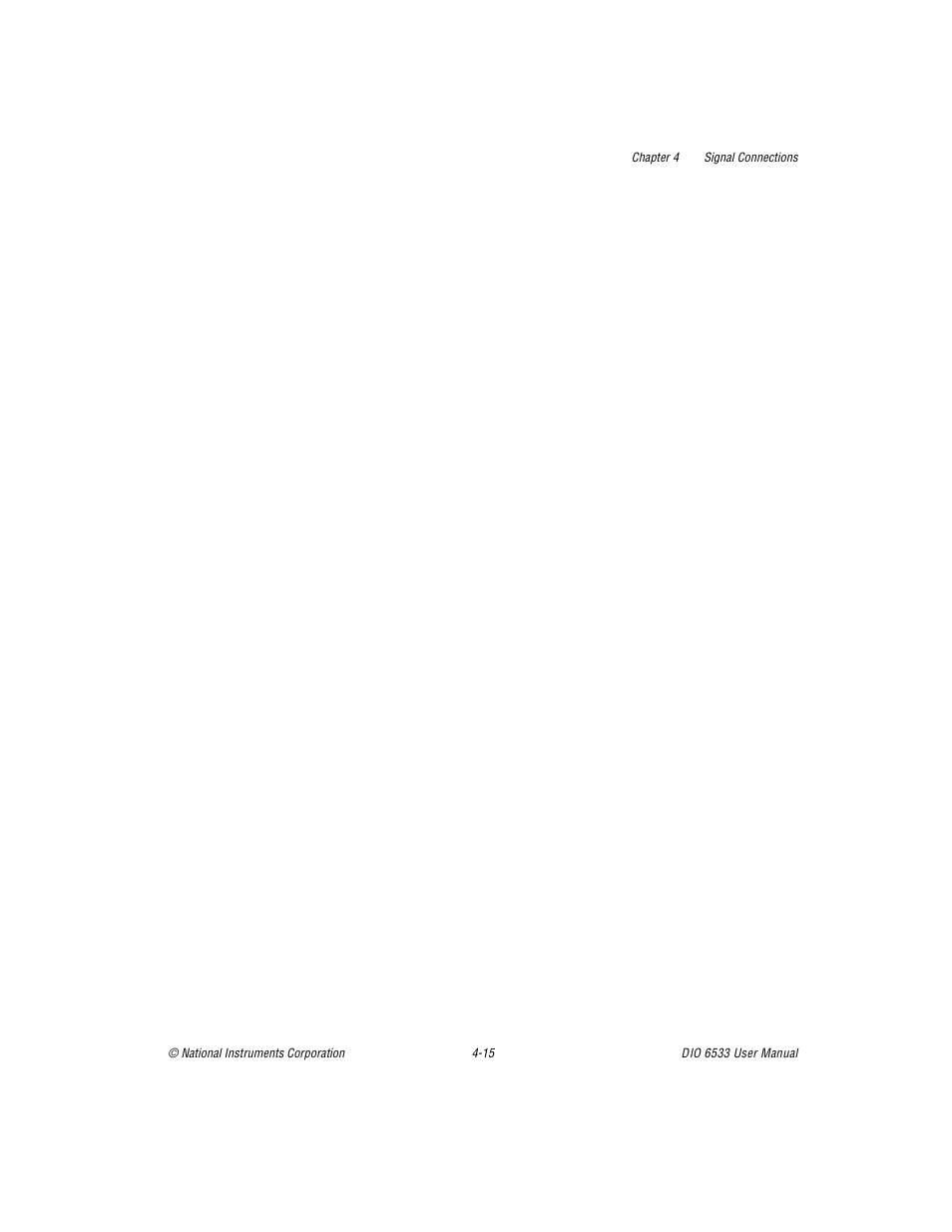 National Instruments DIO 6533 User Manual | Page 58 / 125