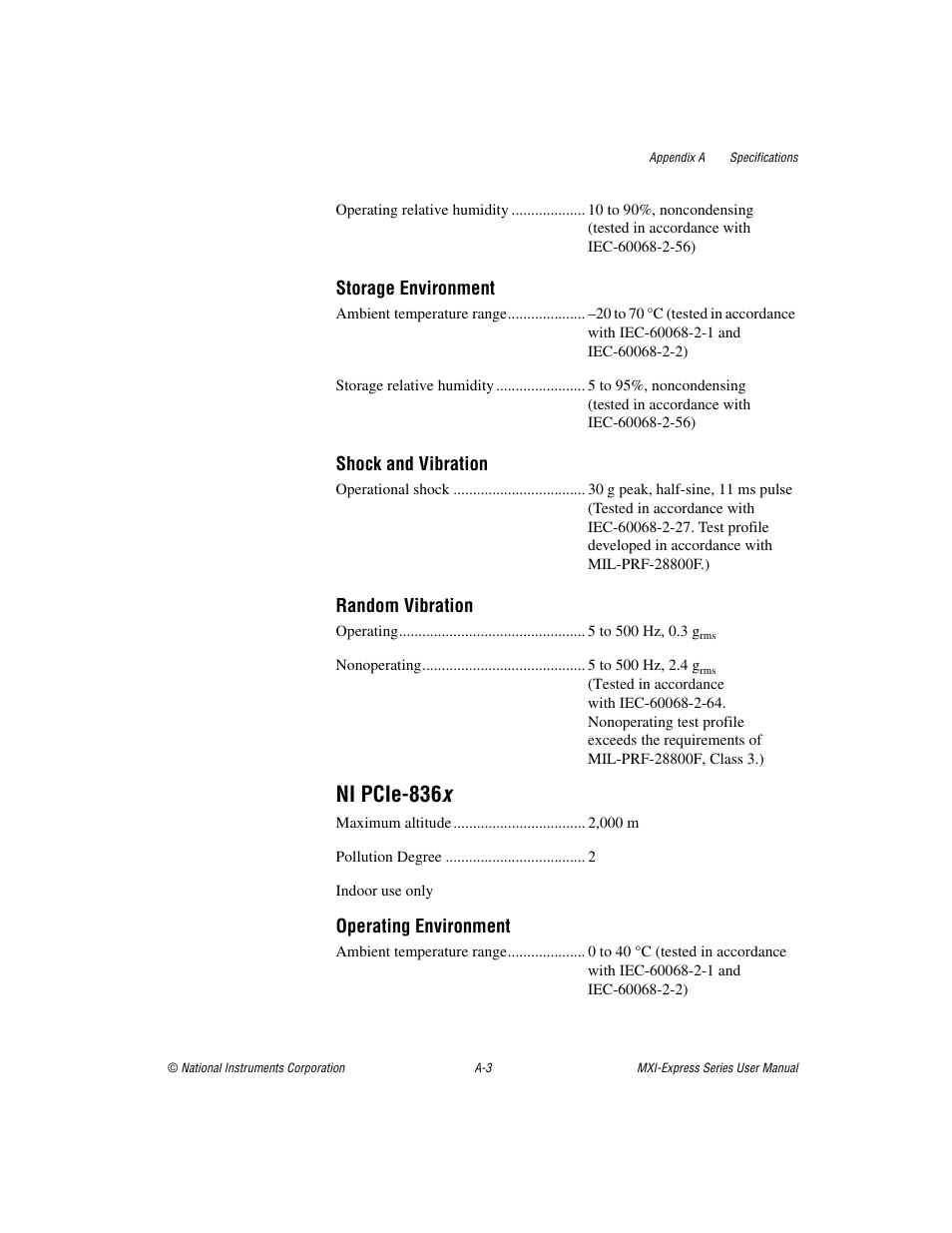 Ni pcie-836 x | National Instruments Multisystem eXtension Interface NI PXI-8360 User Manual | Page 23 / 37