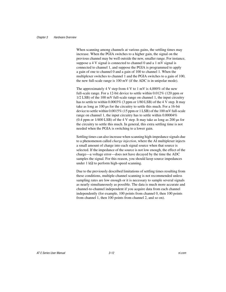 National Instruments AT E Series User Manual | Page 38 / 184