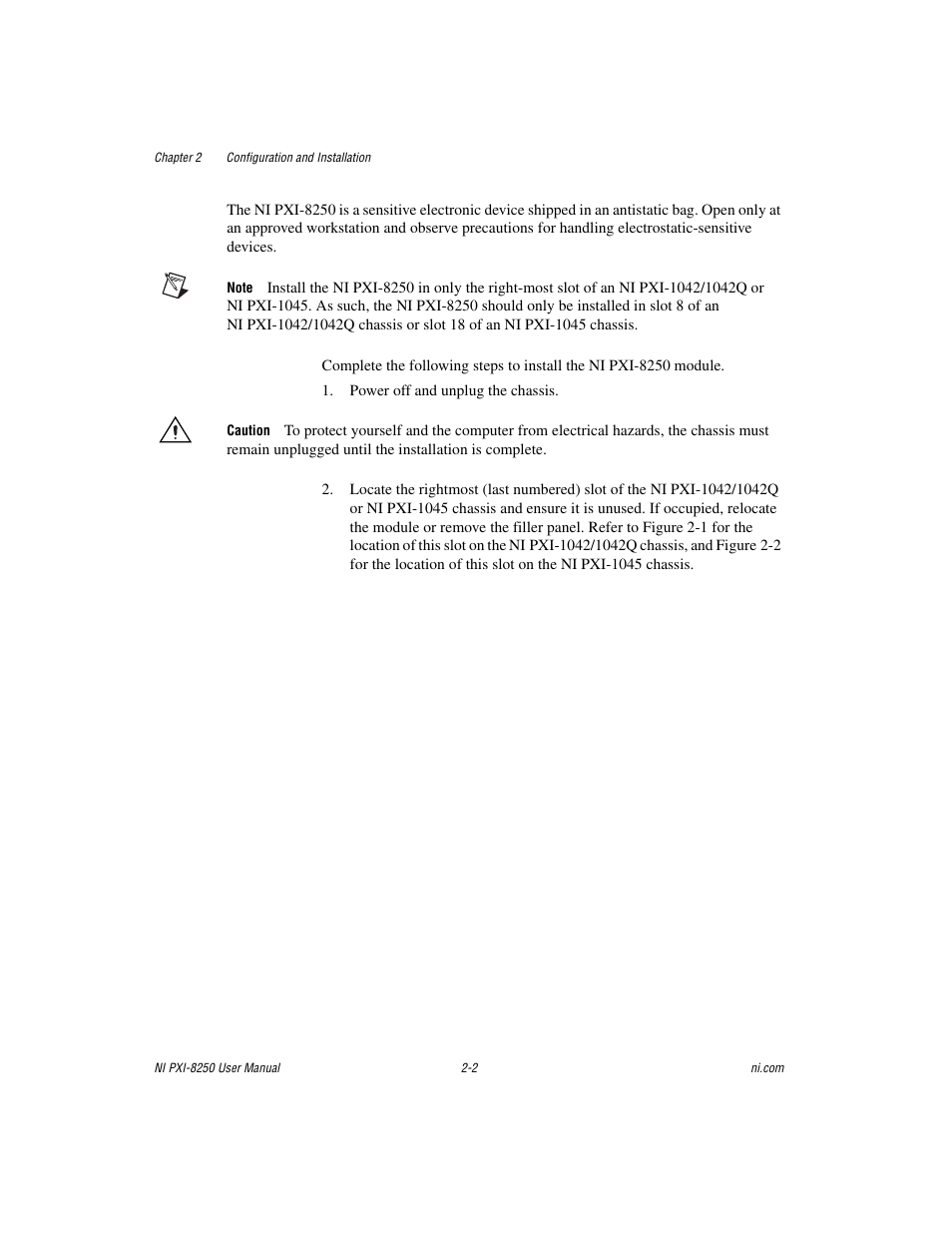 National Instruments Module NI PXI-8250 User Manual | Page 13 / 39