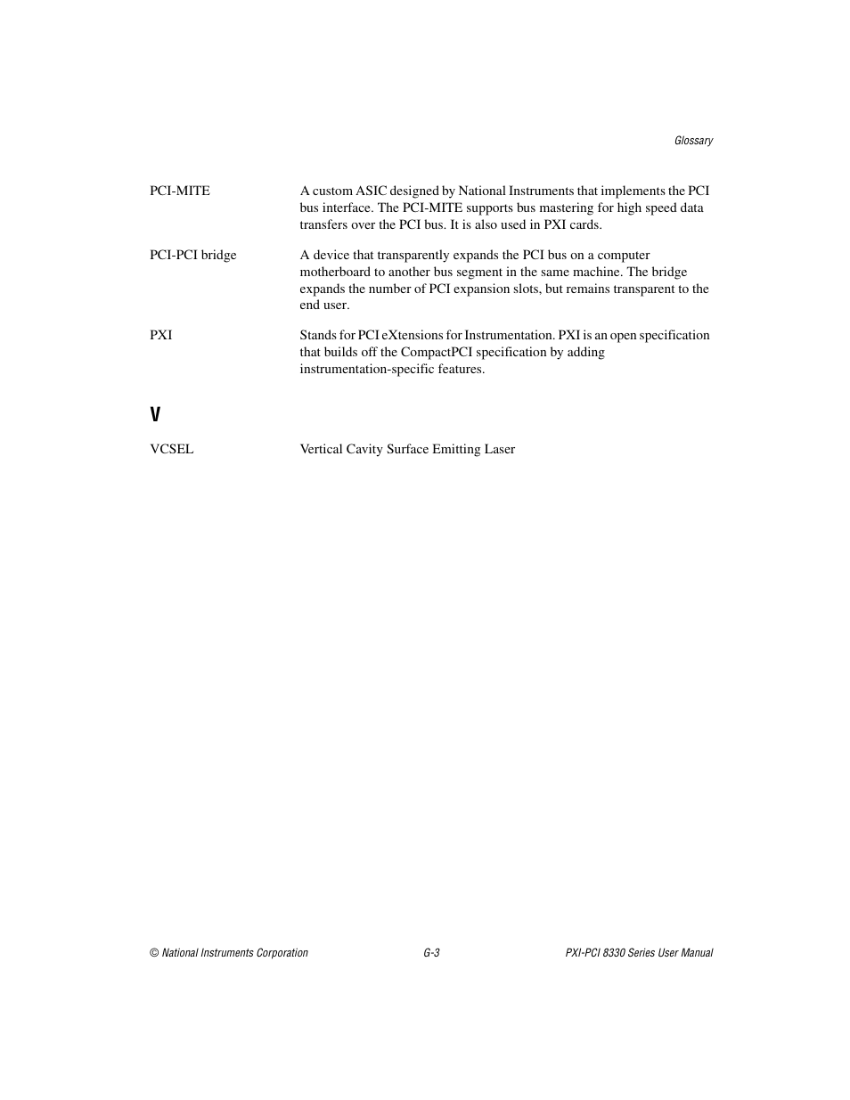National Instruments 8330 Series User Manual | Page 28 / 30