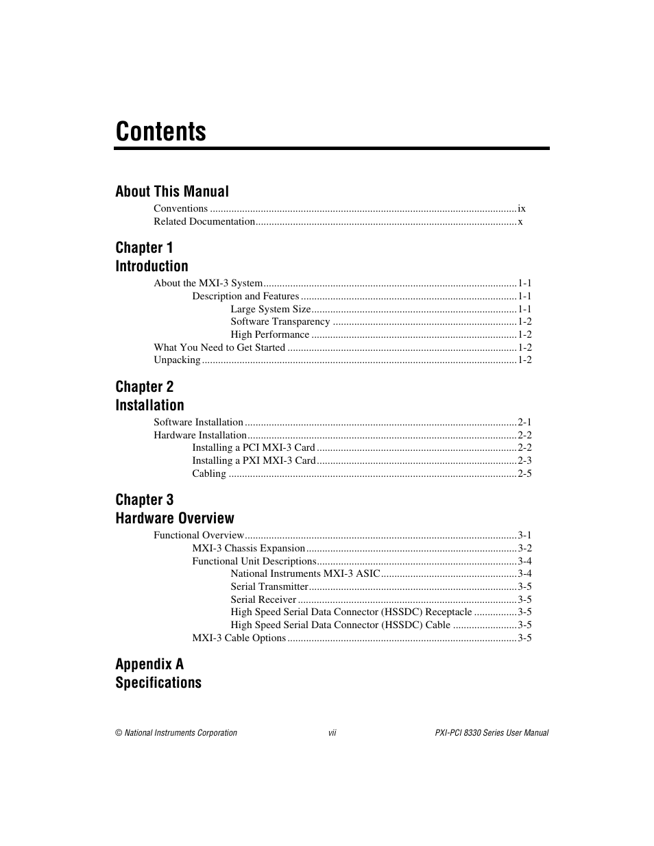 National Instruments 8330 Series User Manual | Page 6 / 30