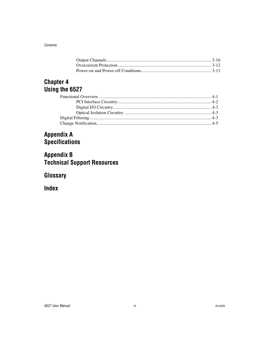 National Instruments 6527 User Manual | Page 5 / 47