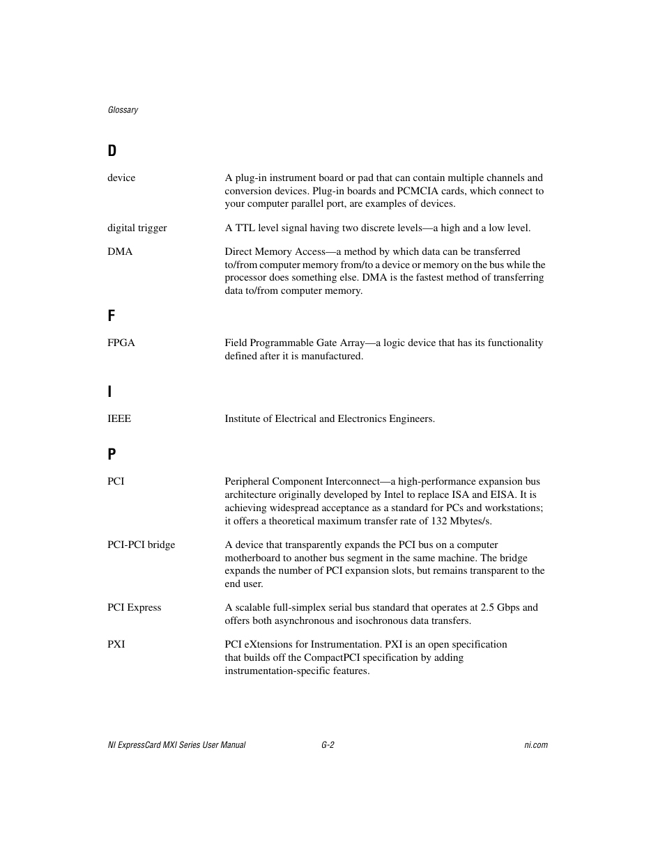 National Instruments NI PXIe-8360 User Manual | Page 36 / 40