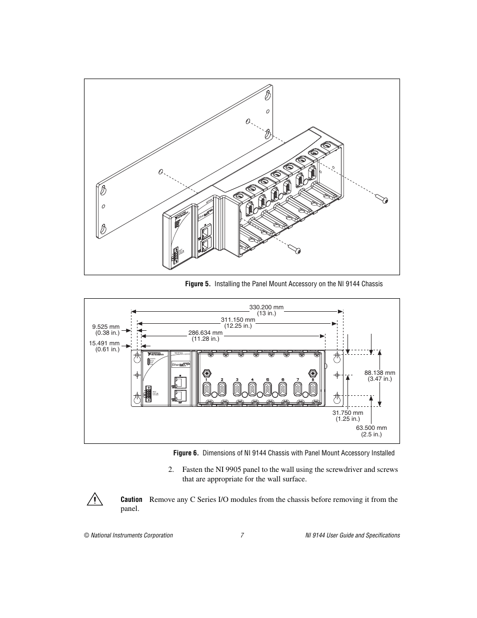 National Instruments Deterministic Ethernet Expansion Chassis NI 9144 User Manual | Page 7 / 65