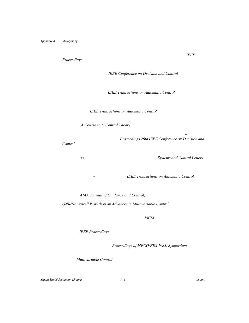 National Instruments NI MATRIXx Xmath User Manual | Page 122 / 127