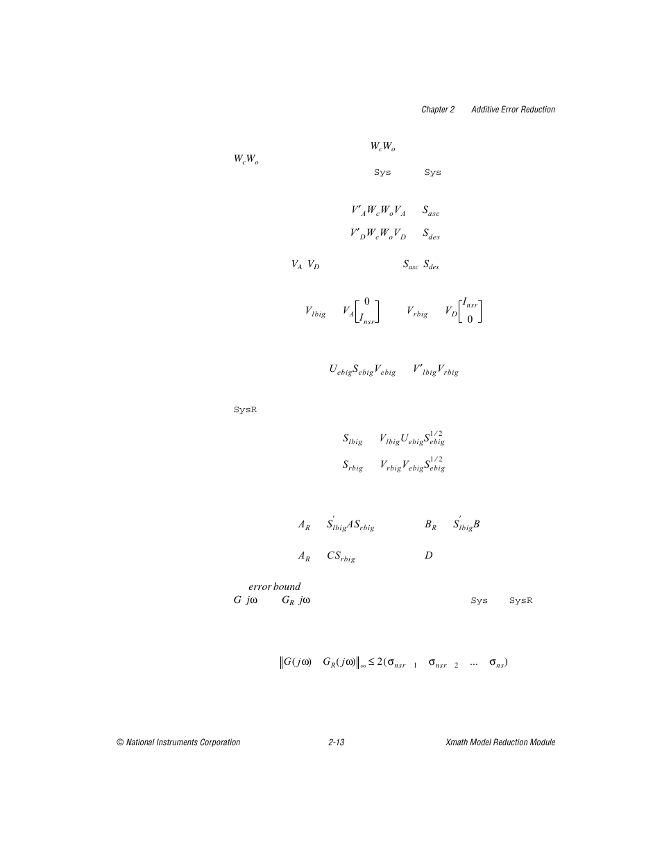 National Instruments NI MATRIXx Xmath User Manual | Page 36 / 127