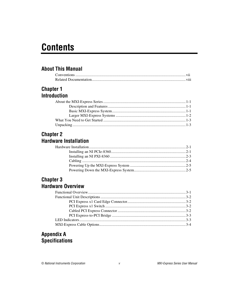 National Instruments NI PCIe-8360 User Manual | Page 5 / 36