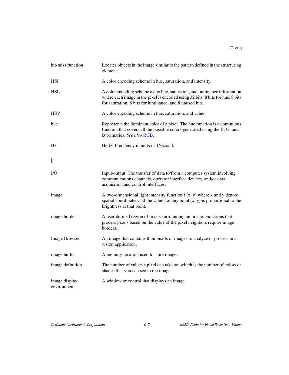 National Instruments IMAQTM User Manual | Page 104 / 121