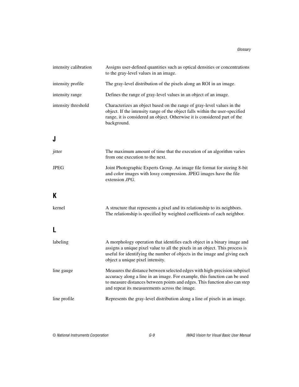 National Instruments IMAQTM User Manual | Page 106 / 121