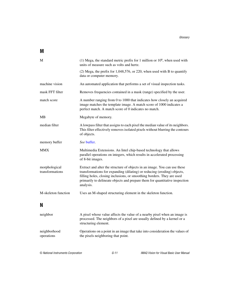 National Instruments IMAQTM User Manual | Page 108 / 121