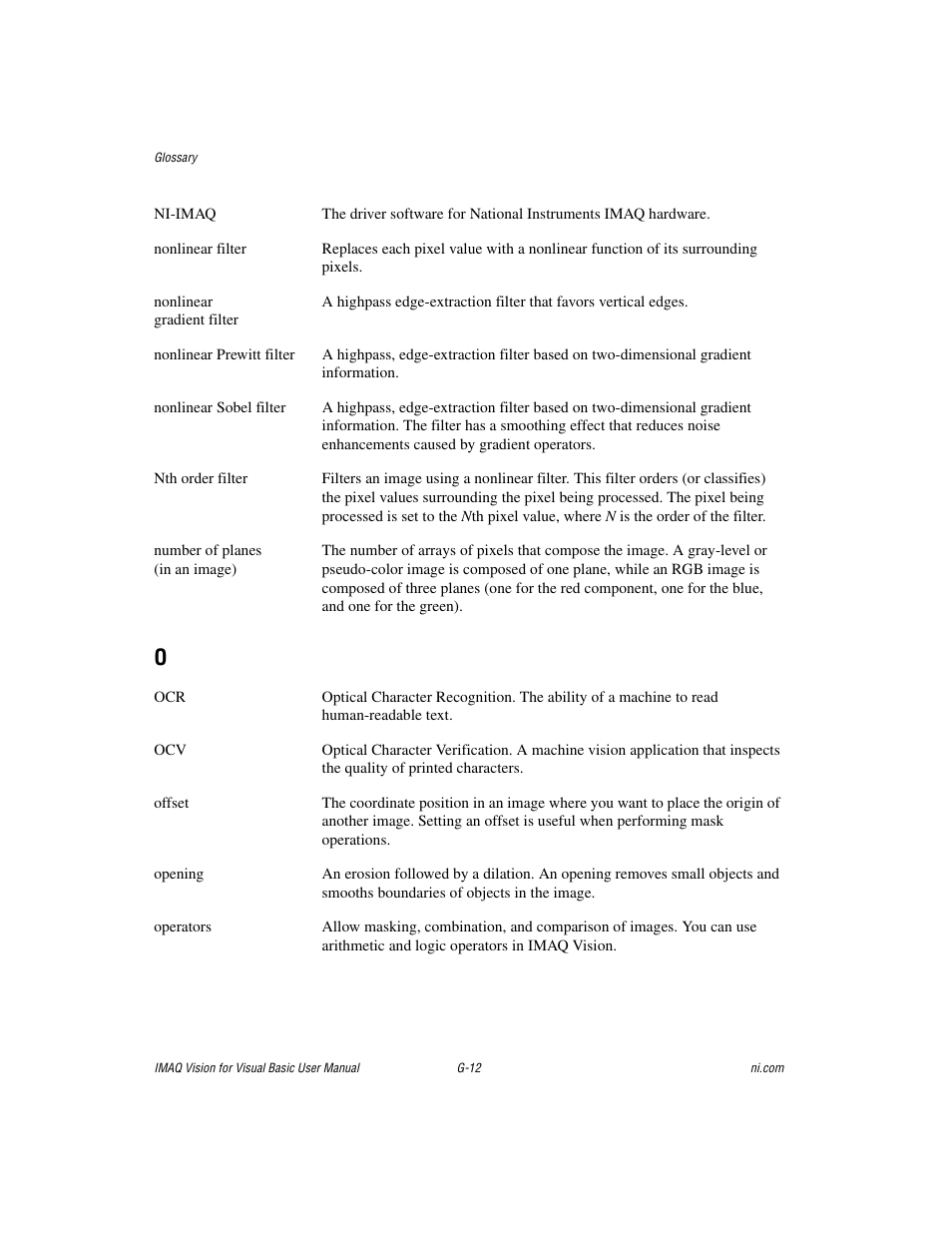 National Instruments IMAQTM User Manual | Page 109 / 121