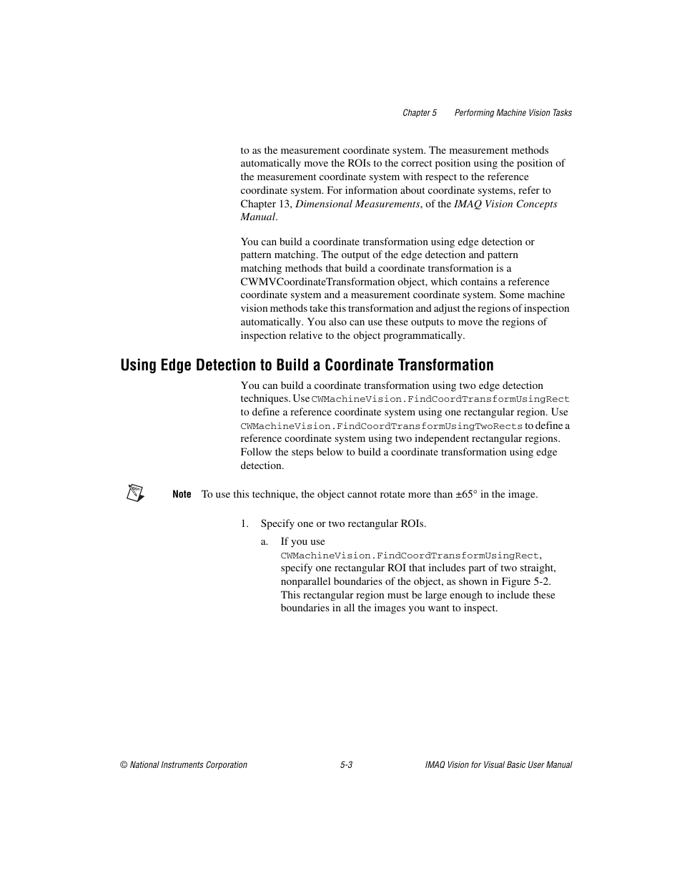 National Instruments IMAQTM User Manual | Page 55 / 121