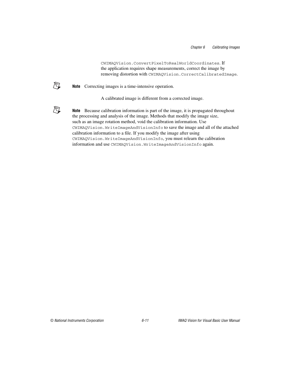 National Instruments IMAQTM User Manual | Page 96 / 121