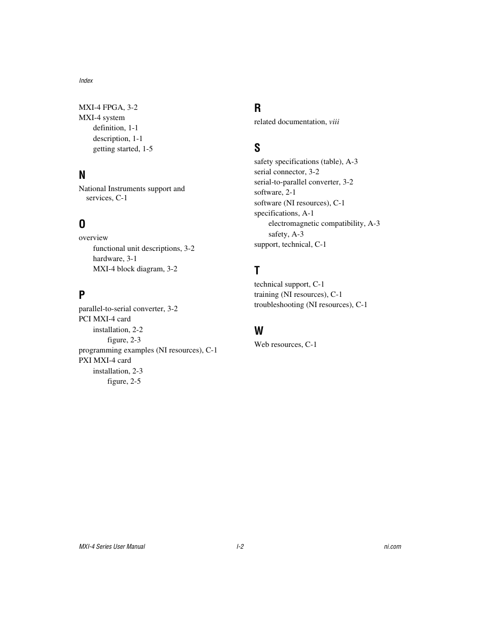 National Instruments PCI-8331 User Manual | Page 43 / 43