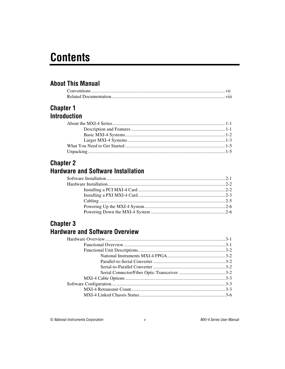 National Instruments PCI-8331 User Manual | Page 5 / 43