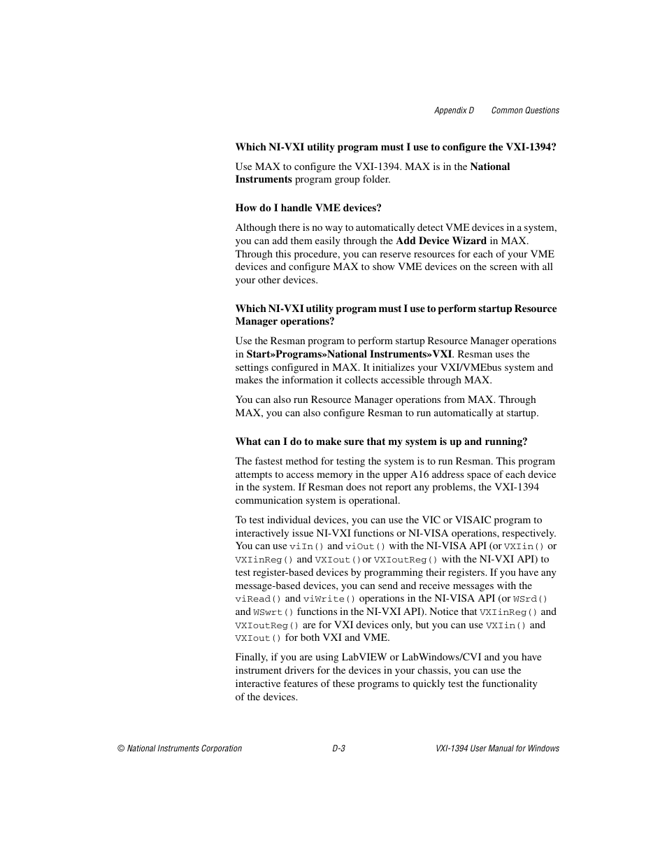 National Instruments VXI-1394 User Manual | Page 56 / 74