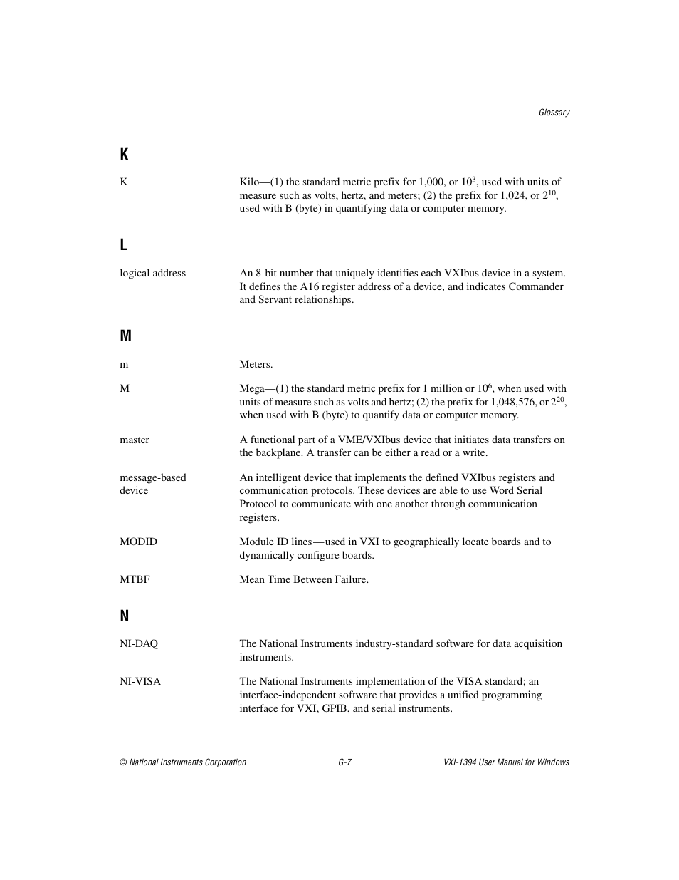 National Instruments VXI-1394 User Manual | Page 67 / 74