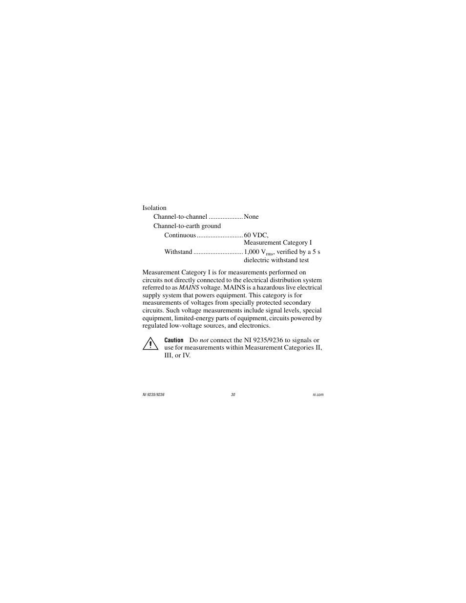 National Instruments NI 9236 User Manual | Page 30 / 38
