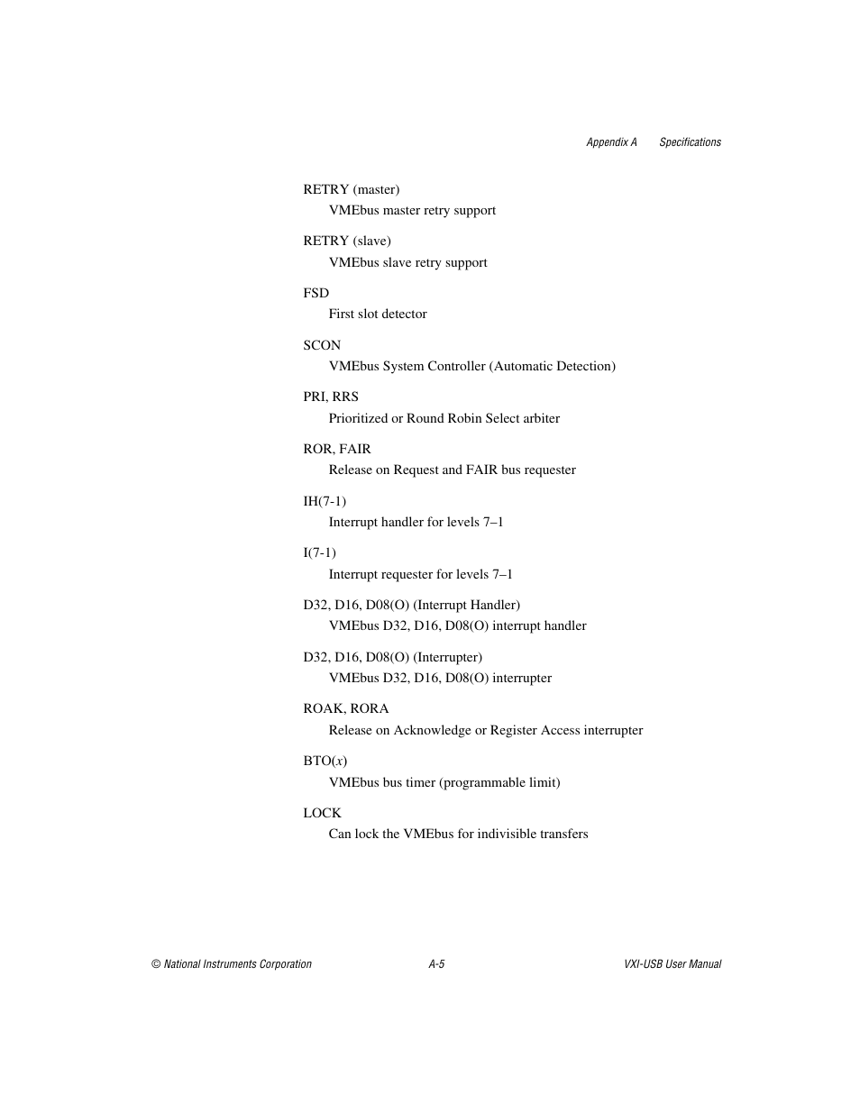 National Instruments VXI-USB User Manual | Page 34 / 61