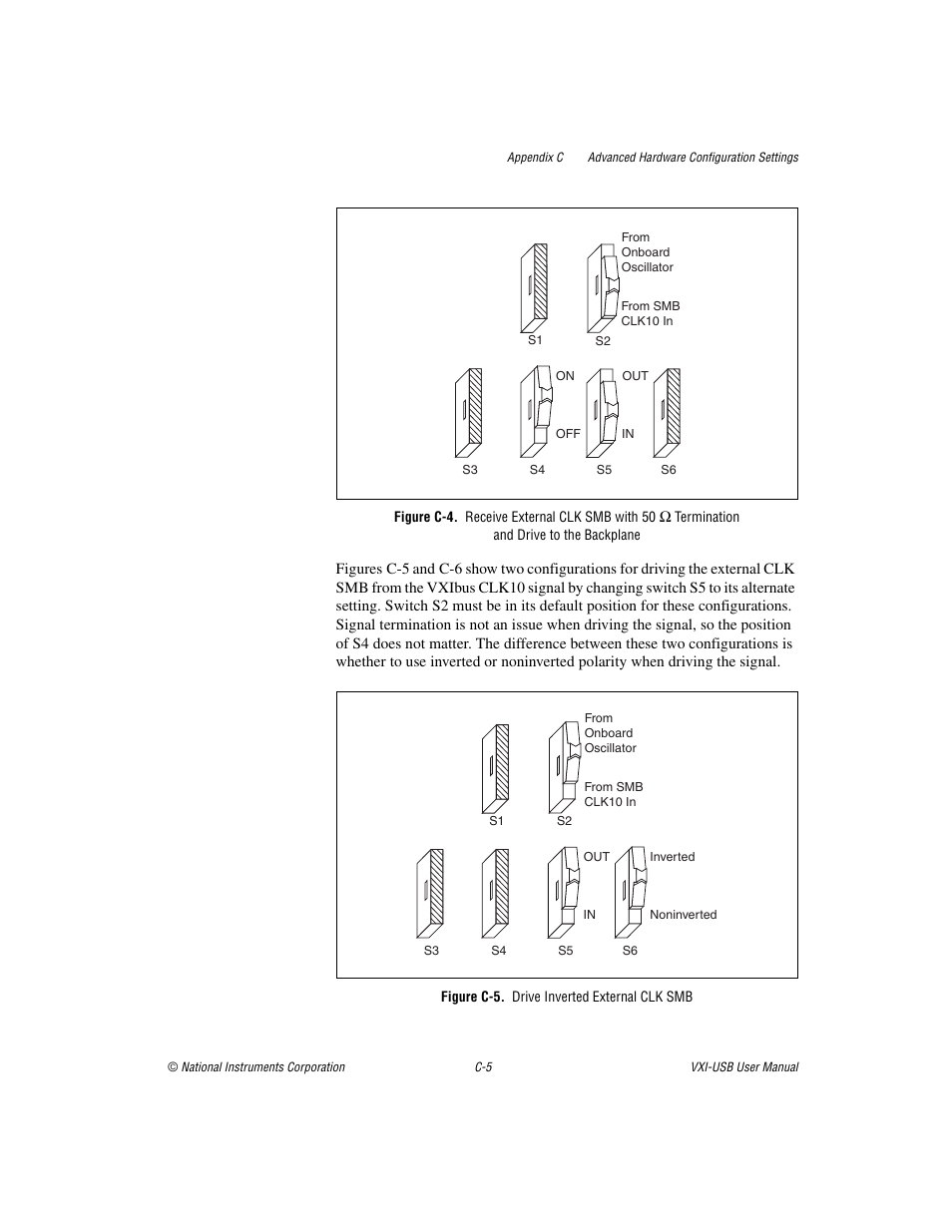 Figure c-5. drive inverted external clk smb | National Instruments VXI-USB User Manual | Page 42 / 61