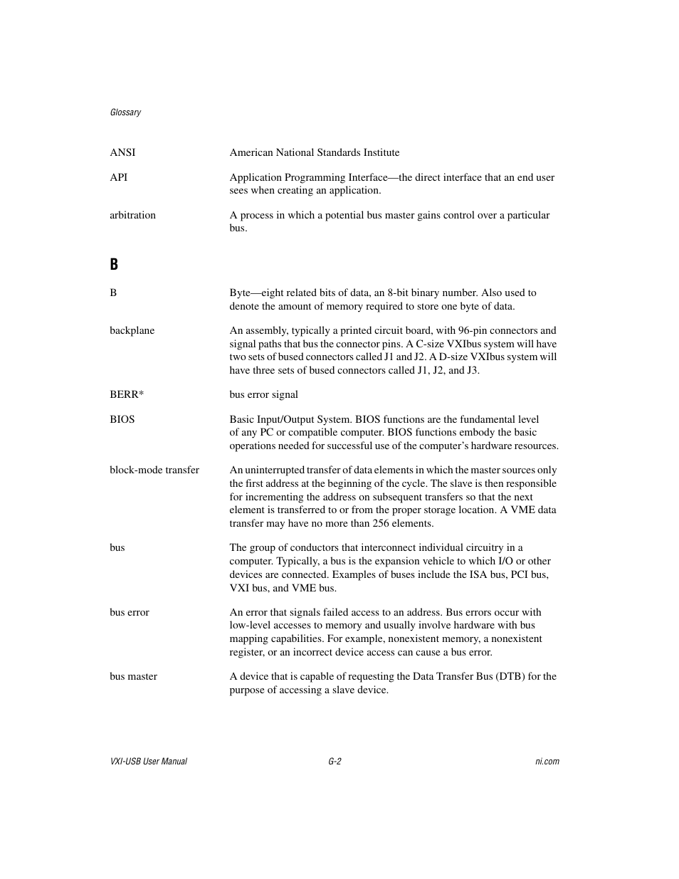 National Instruments VXI-USB User Manual | Page 50 / 61