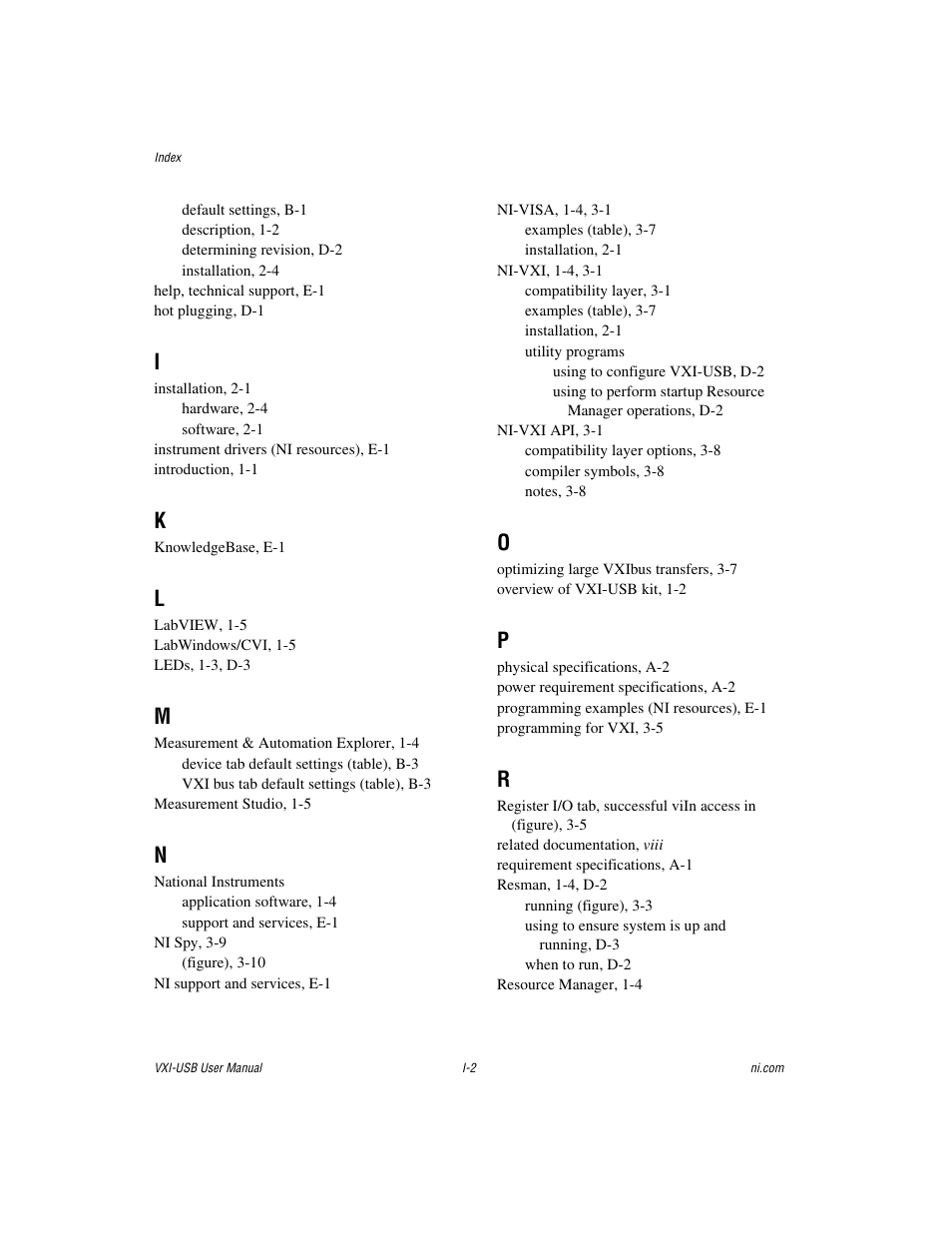 National Instruments VXI-USB User Manual | Page 59 / 61