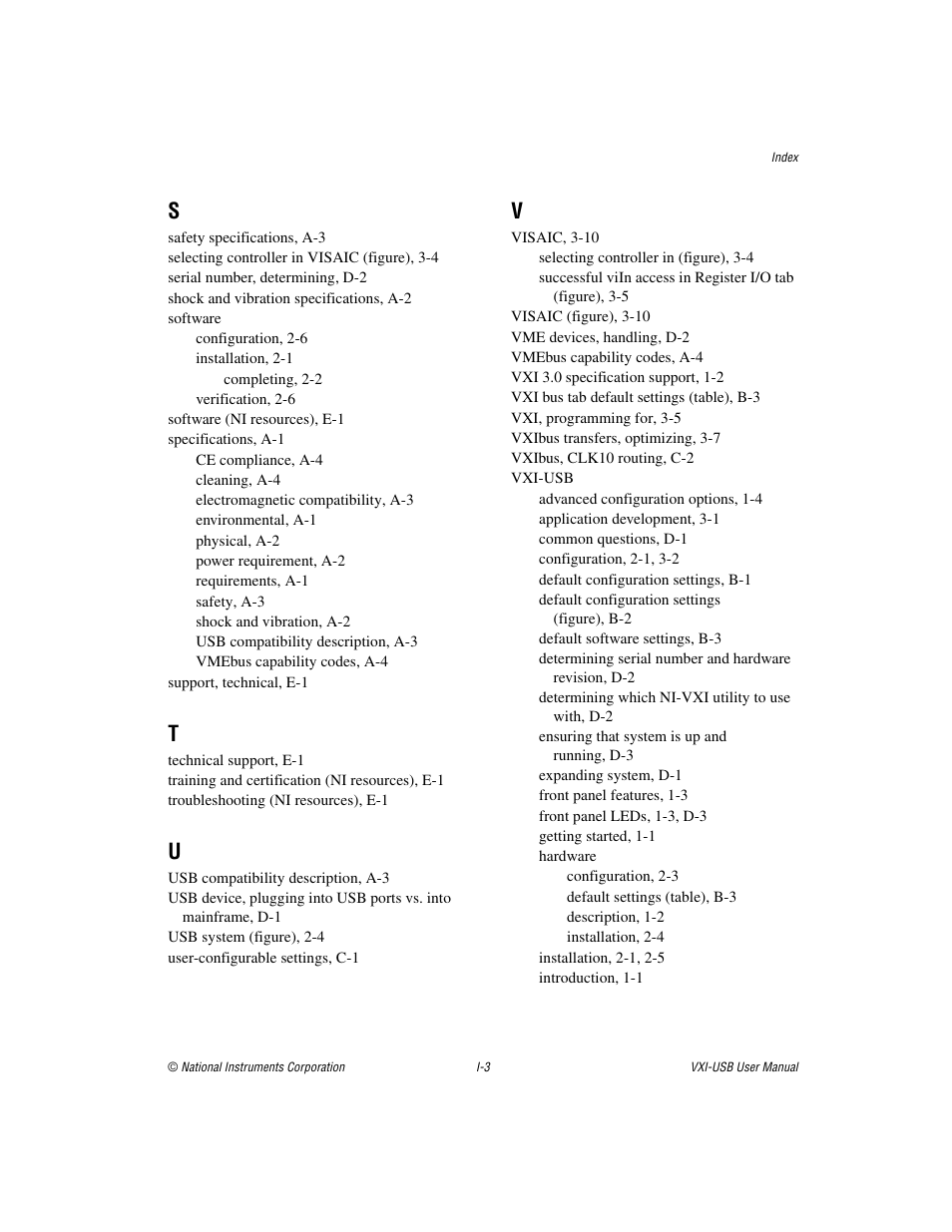 National Instruments VXI-USB User Manual | Page 60 / 61