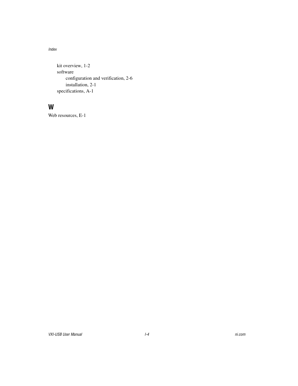 National Instruments VXI-USB User Manual | Page 61 / 61