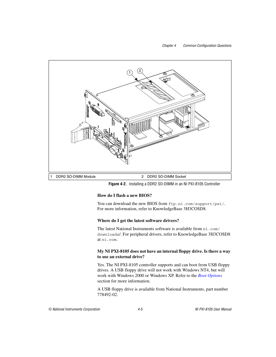 National Instruments PXI NI PXI-8105 User Manual | Page 51 / 73