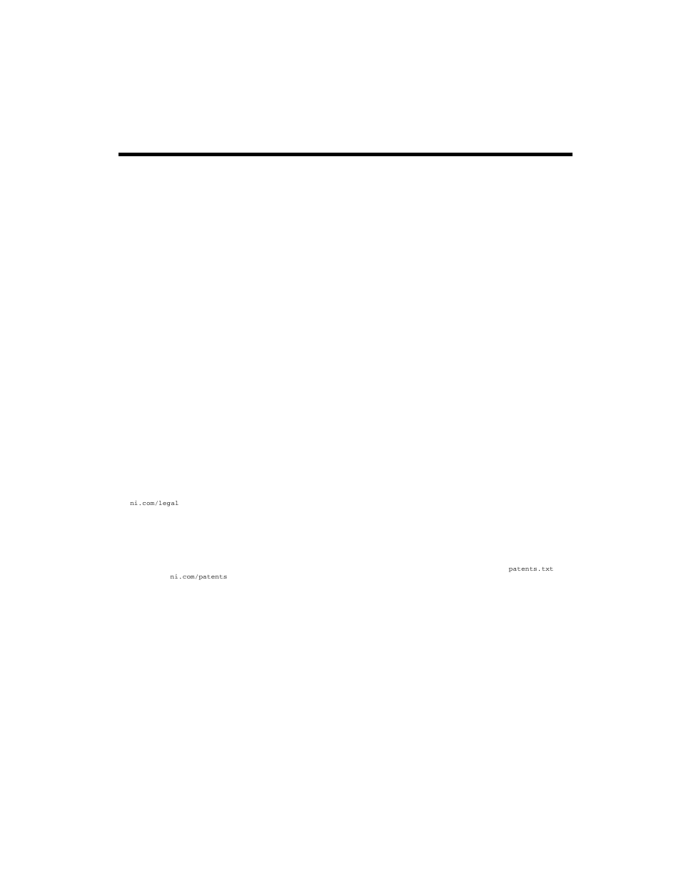 Important information, Warranty, Copyright | Trademarks, Patents | National Instruments NI PCI-8254R User Manual | Page 3 / 45