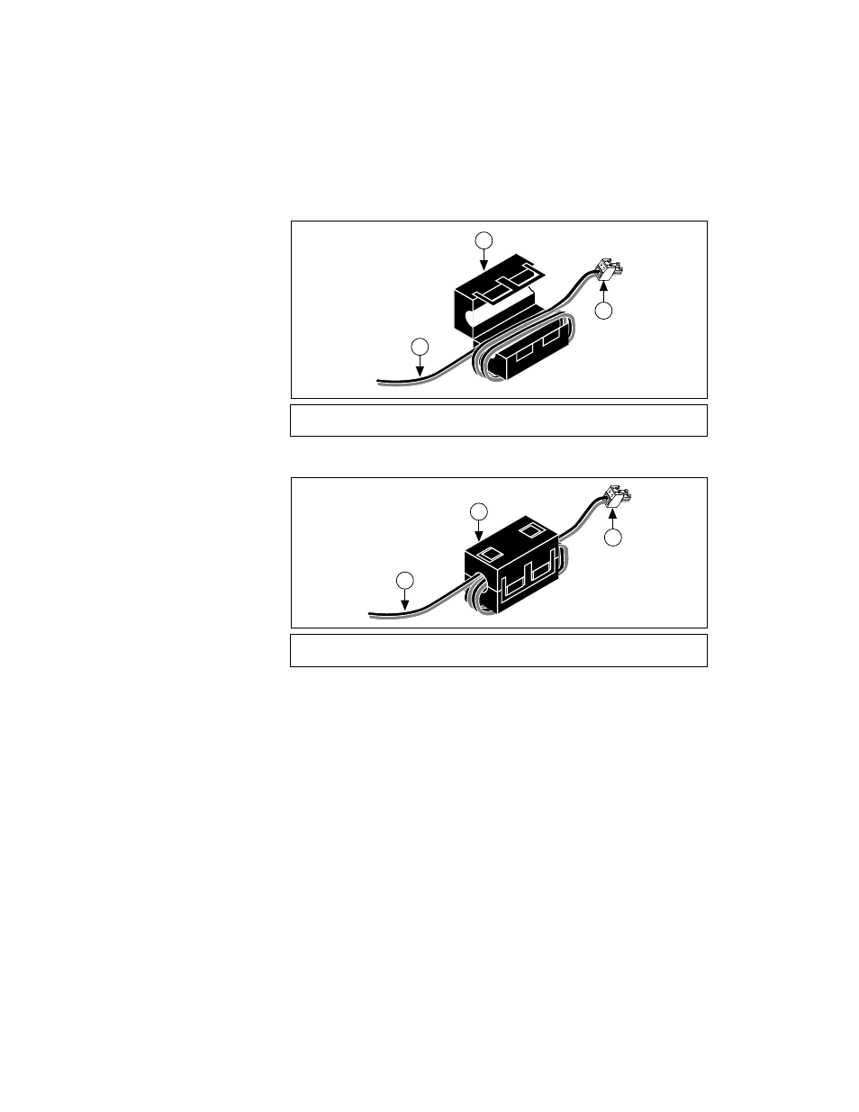Figure 5. closed ferrite on the power supply cable | National Instruments Interface Device NI PCI-8254R User Manual | Page 8 / 16