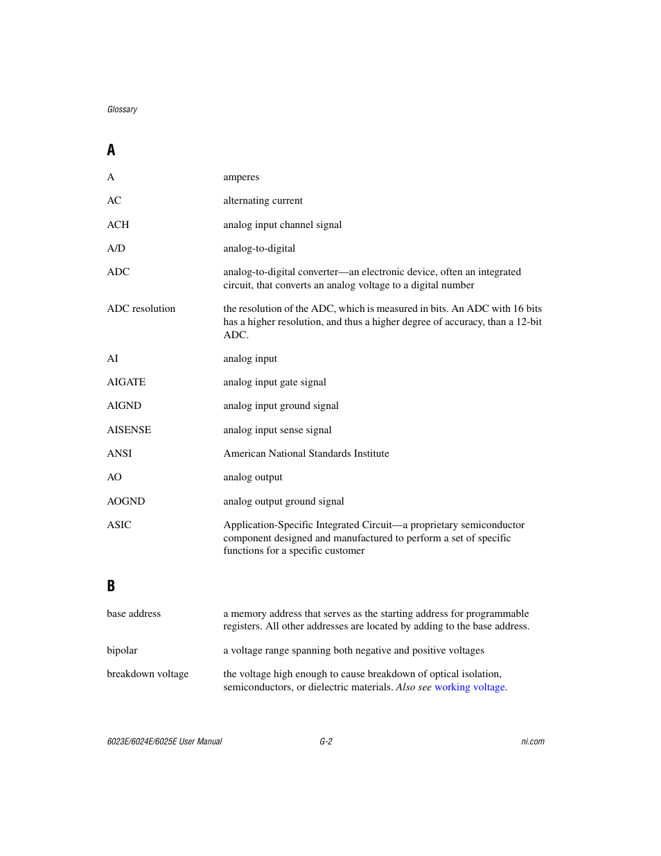 National Instruments 6023E User Manual | Page 115 / 136