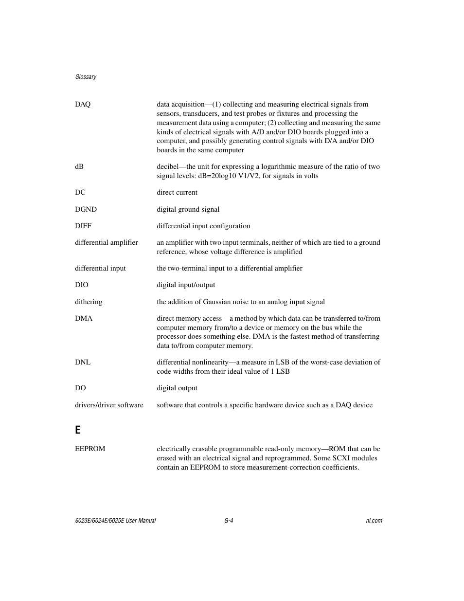 National Instruments 6023E User Manual | Page 117 / 136