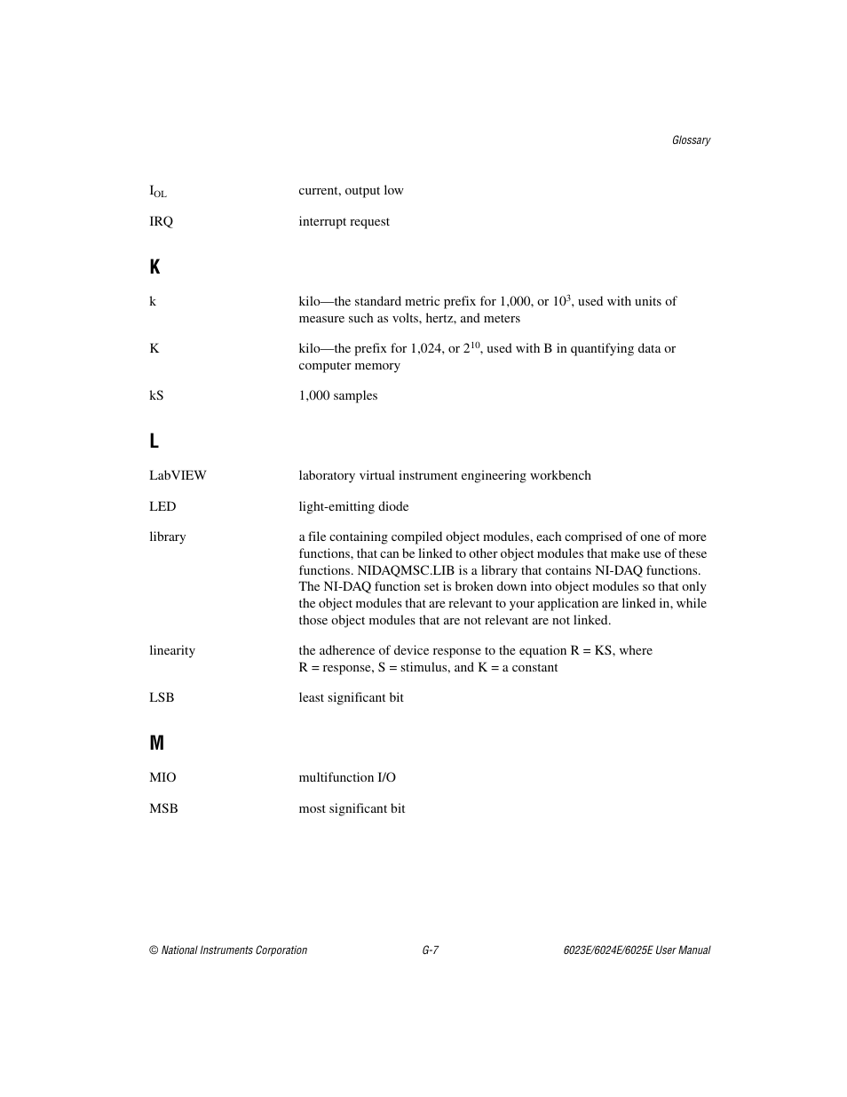 National Instruments 6023E User Manual | Page 120 / 136