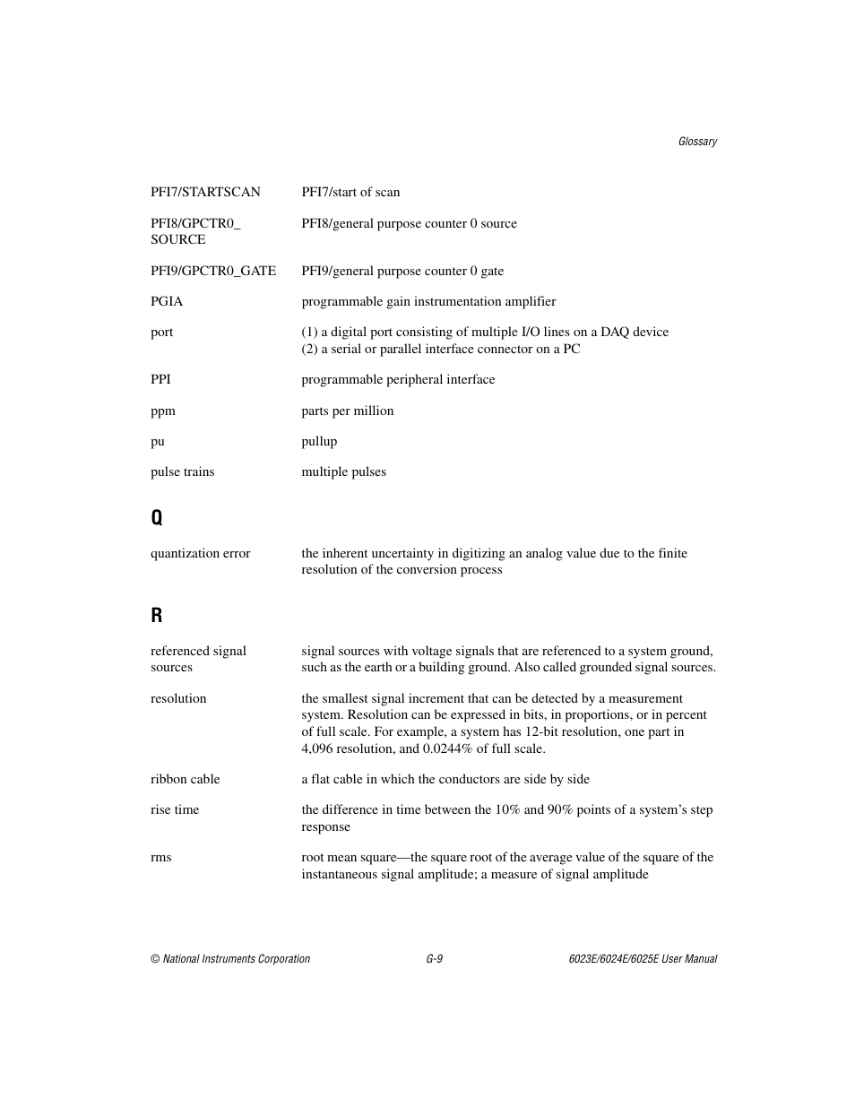 National Instruments 6023E User Manual | Page 122 / 136