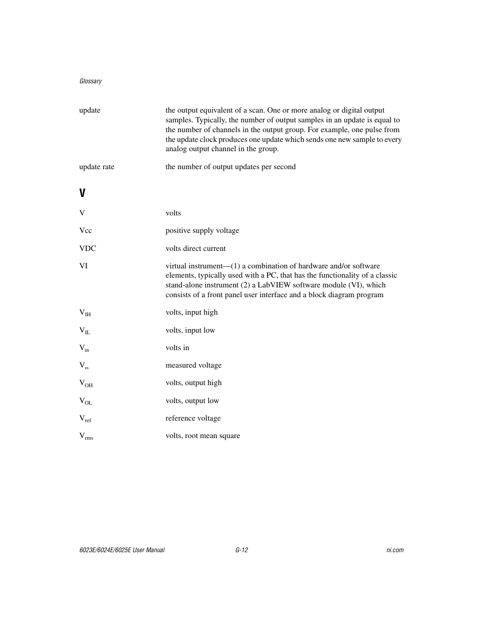 National Instruments 6023E User Manual | Page 125 / 136