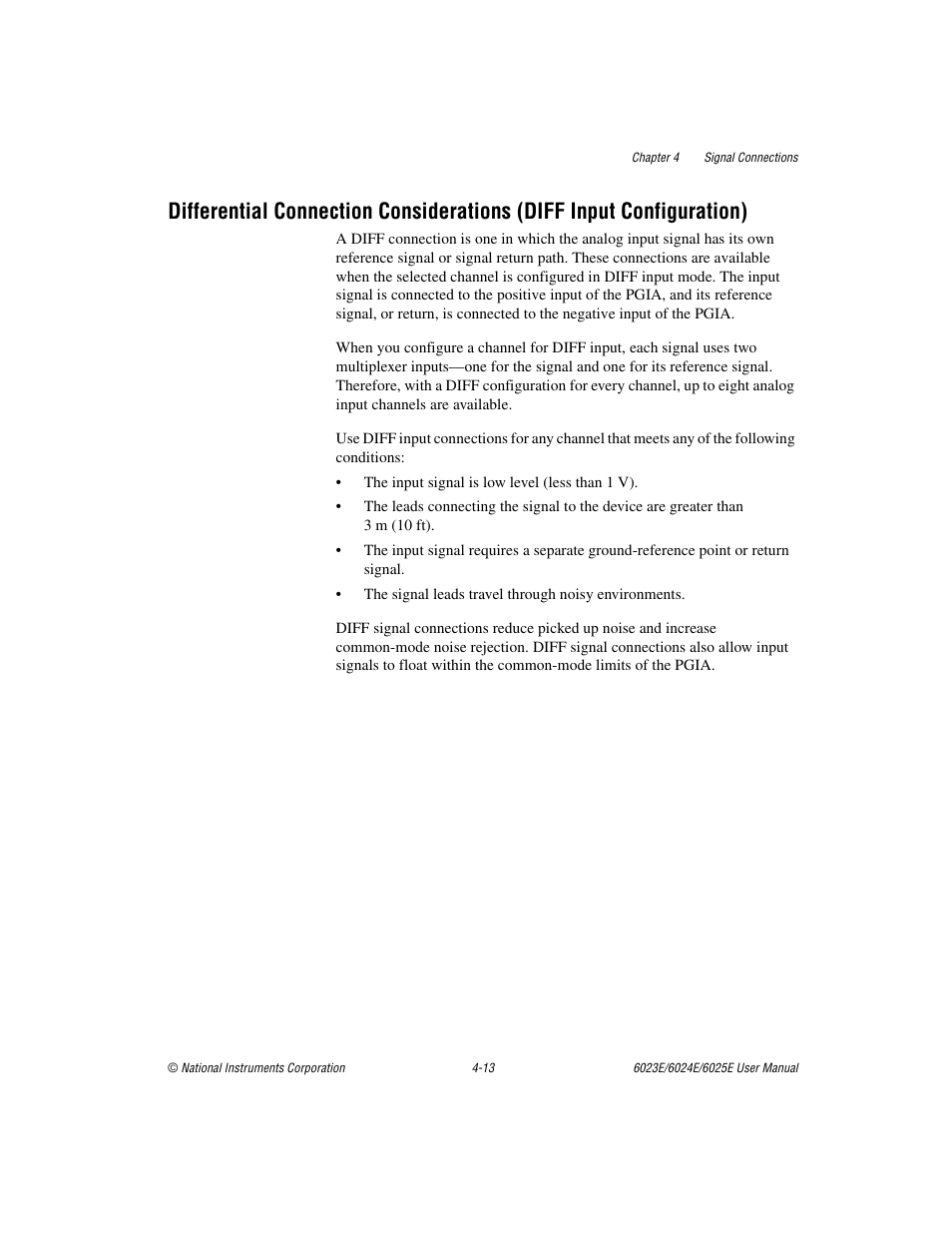 National Instruments 6023E User Manual | Page 43 / 136