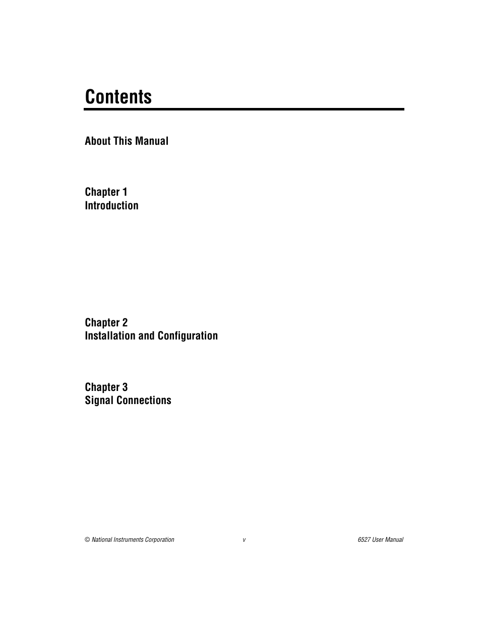 National Instruments DAQ 6527 User Manual | Page 4 / 47