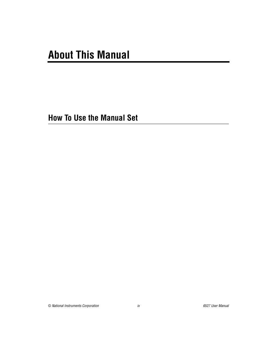 About this manual, How to use the manual set | National Instruments DAQ 6527 User Manual | Page 7 / 47