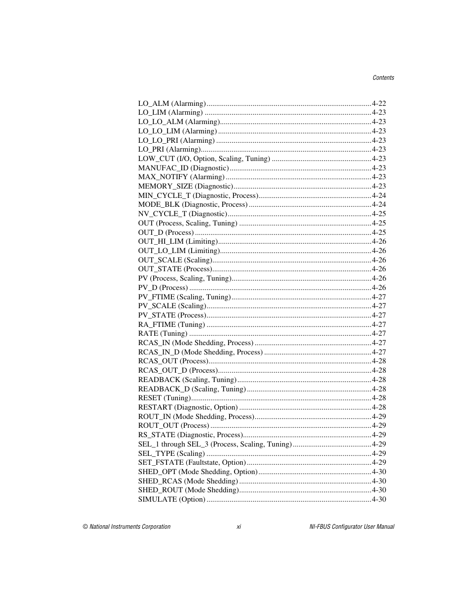 National Instruments NI-FBUS User Manual | Page 10 / 157