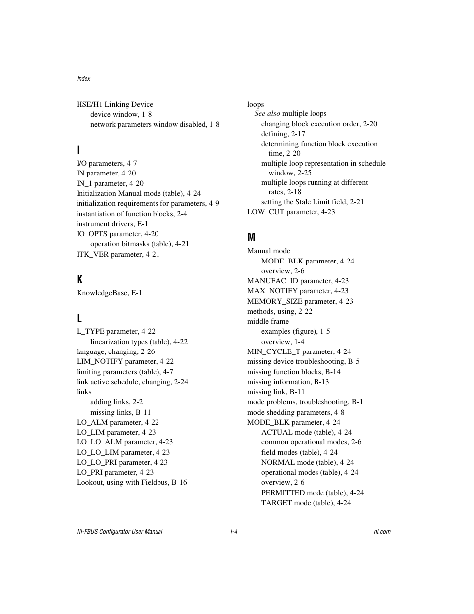 National Instruments NI-FBUS User Manual | Page 151 / 157