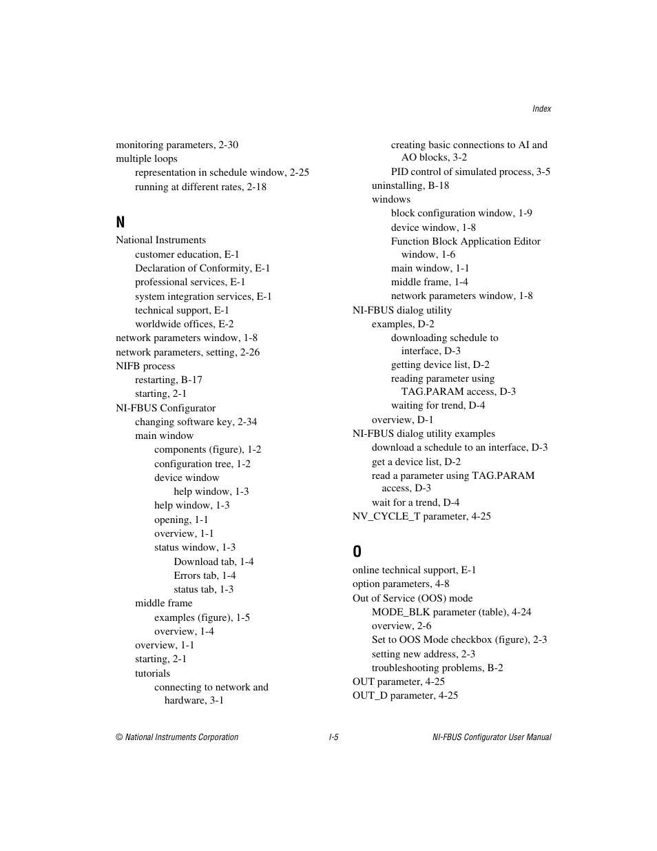 National Instruments NI-FBUS User Manual | Page 152 / 157